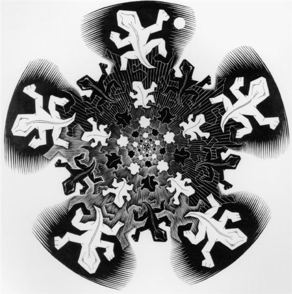 M.C. Escher, 1939