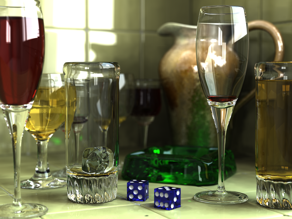 A técnica de ray tracing pode criar imagens fotorrealísticas.